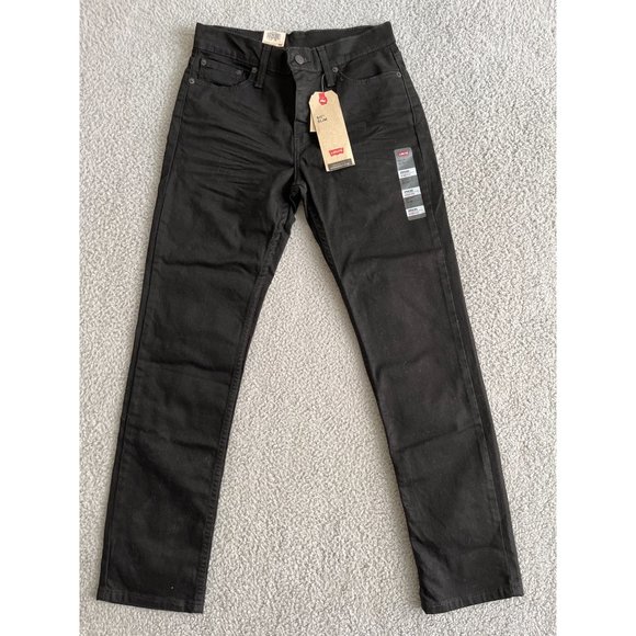 Levi's Other - Levi's 511 Mens Jeans Size 29 x 30 Slim Fit Black Dark Wash Stretch Denim Casual